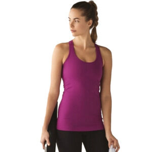 𝅺Lululemon Racerback Cranberry Red Fushia Tank Top Medium 8